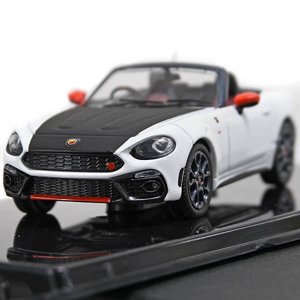アバルト（ABARTH） 1/43 アバルト純正 124 spiderミニチュアモデル