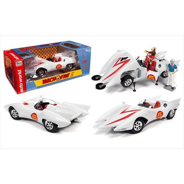 ミニカー 1/18 AUTOWORLD マッハ号 特殊装置のギミック満載 スピード