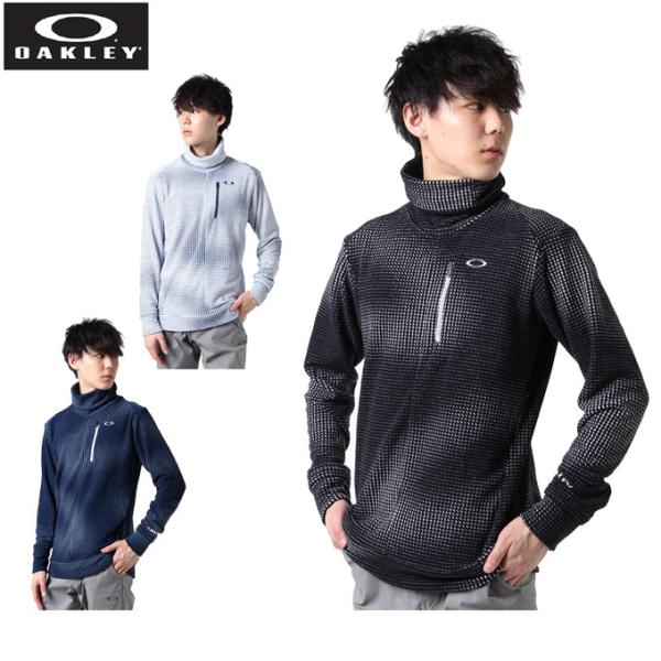 OAKLEY（オークリー） ゴルフウェア 長袖シャツ メンズ エリプス起毛