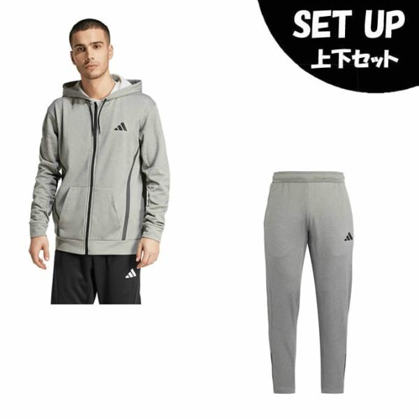 adidas（アディダス） スポーツウェア スウェット 上下セット メンズ M
