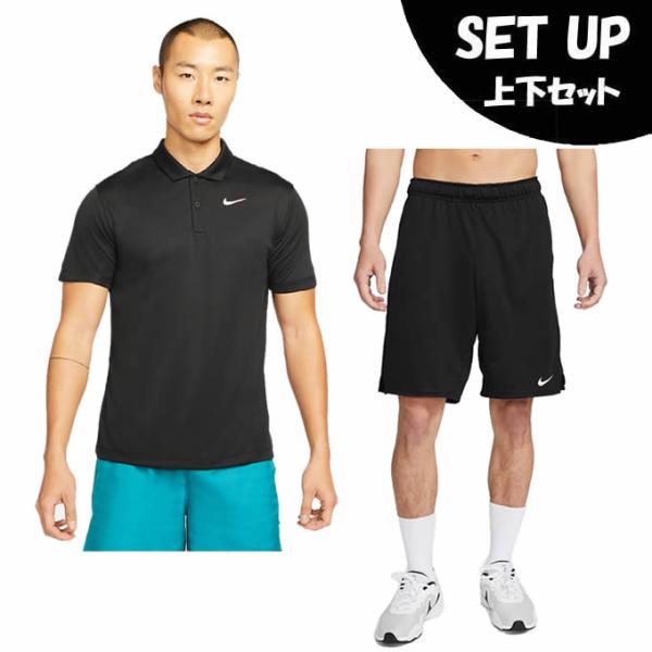 NIKE（ナイキ） 半袖ポロシャツ ハーフパンツ セット メンズ ナイキ