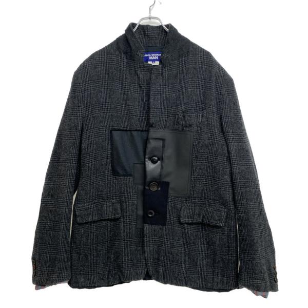 コムデギャルソンジュンヤワタナベマン グレンチェック パッチワーク