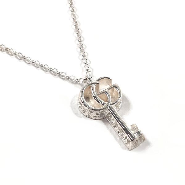 GUCCI（グッチ） ネックレス ダブルG キーペンダント 鍵 アラベスク