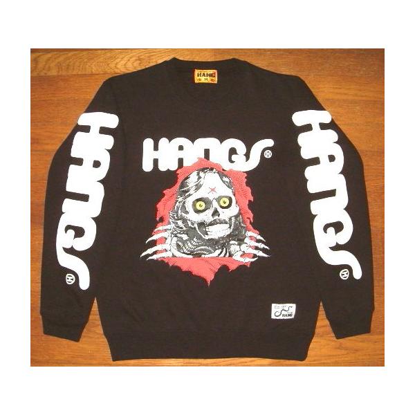 HANG ハング】 クルーネック スウェット トレーナー [Charlie Skate