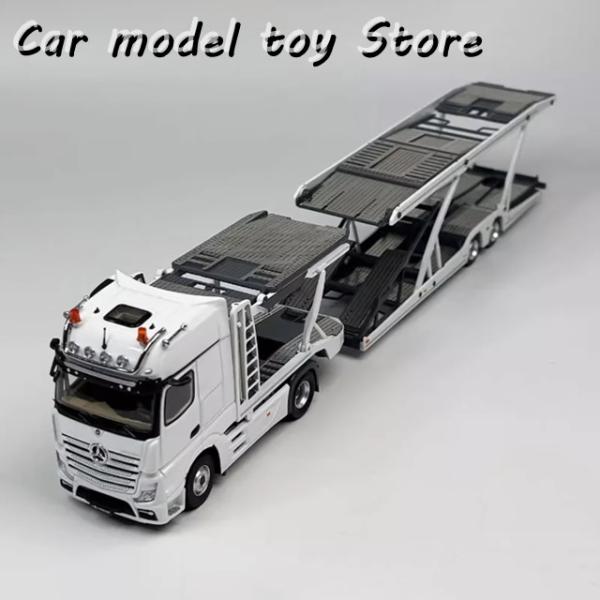 並行輸入品】ベンツ ダイキャスト 1:64スケール アクトロス トレーラー