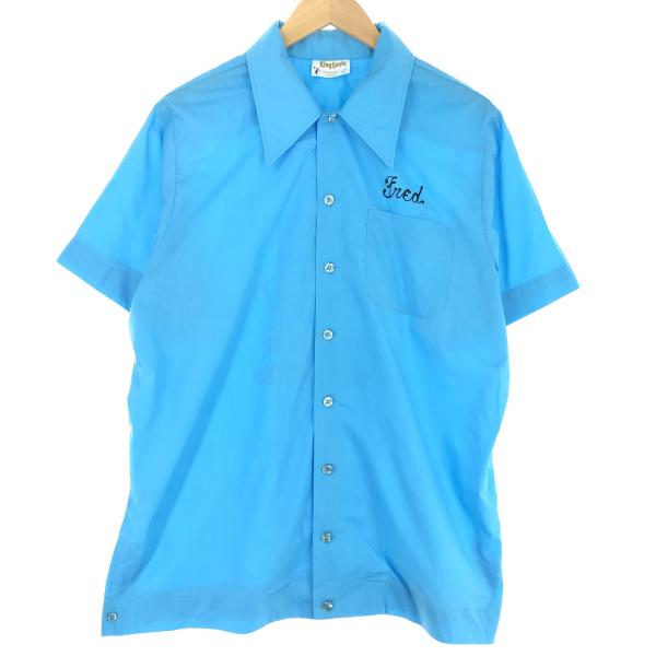King Louie（キングルイ） 古着 60~70年代 ボウリングシャツ メンズL