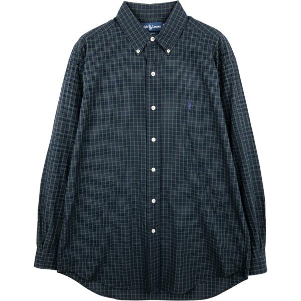 古着 ラルフローレン Ralph Lauren BLAKE ブラックウォッチチェック