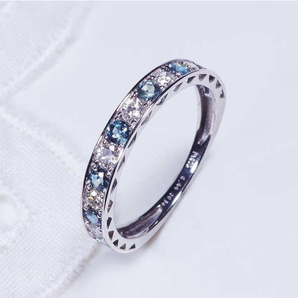 PT 0.4ct アレキサンドライトリング ダイヤ 0.3ct プラチナ : Japan