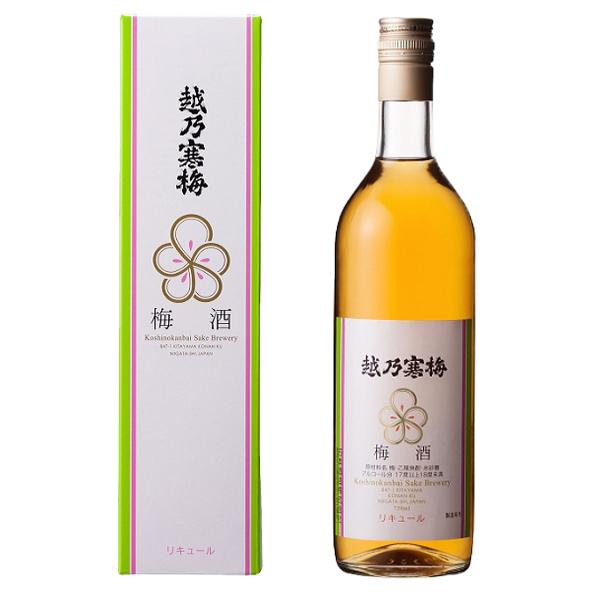 越乃寒梅 梅酒 720ml 化粧箱付 石本酒造 新潟 リキュール 限定 : 大坂
