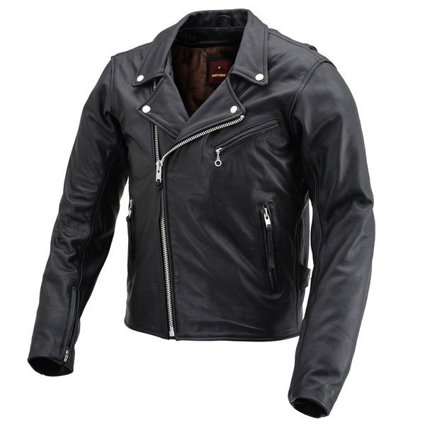 DAYTONA（デイトナ） DL-003 バイク用 レザー ジャケット ブラック 春