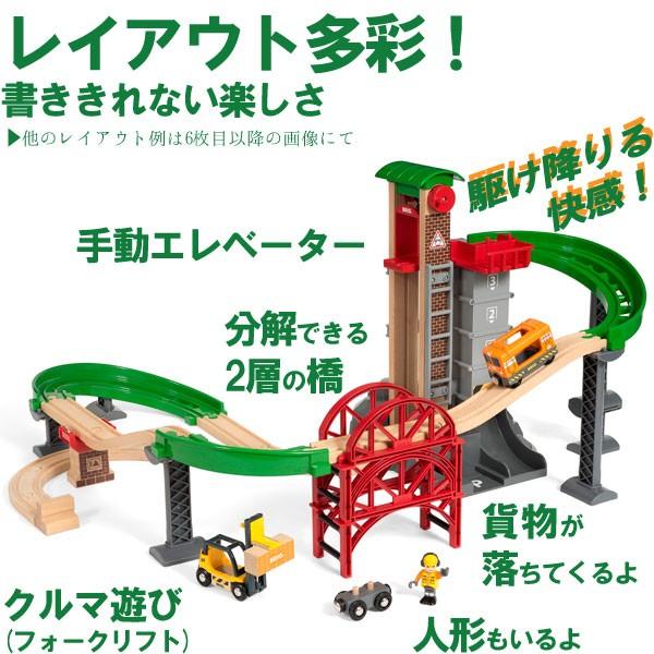 BRIO（ブリオ） 木製レールシリーズ ウェアハウスレールセット（3歳