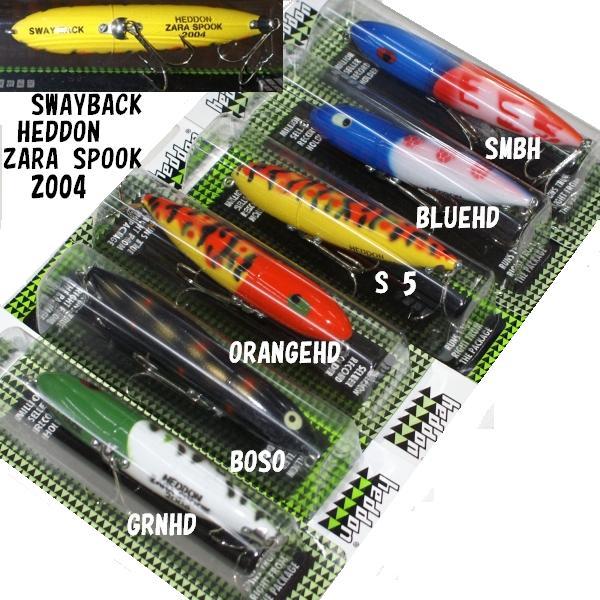 ヘドン スウェイバックザラ Heddon SWAY BACK ZARA （ソリザラ