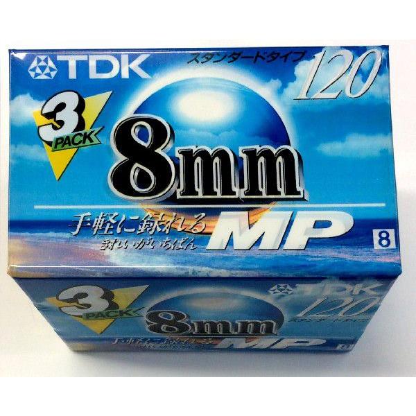 TDK 8mmビデオカセットテープ P6-120MPRX3 120分3本パック