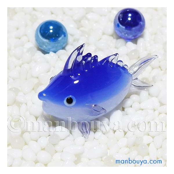魚 ミニチュア ガラス細工 海の生き物 水族館 グッズ グラススクエア