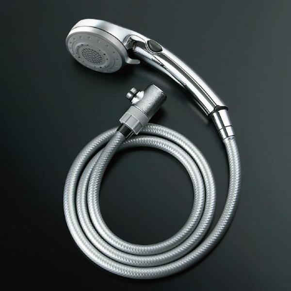 LIXIL INAX エコフルスイッチ多機能シャワーめっき仕様 メタル調