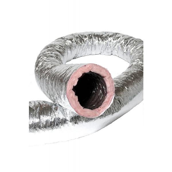 オリエント商事 保温付フレキシブルダクト 風神 200φ(8インチ)×7.6m