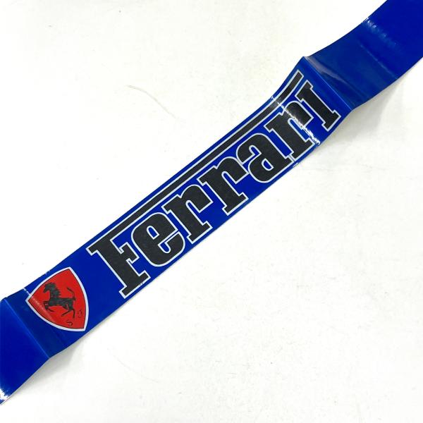 Ferrari（フェラーリ） 現品 ロングステッカー・ブルー（ビニール