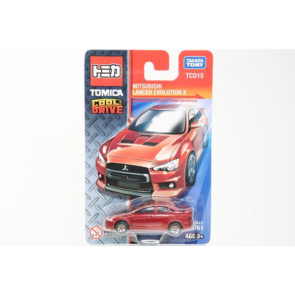 トミカ TCD15 三菱ランサーエボリューションX(赤) TOMICA COOL DRIVE
