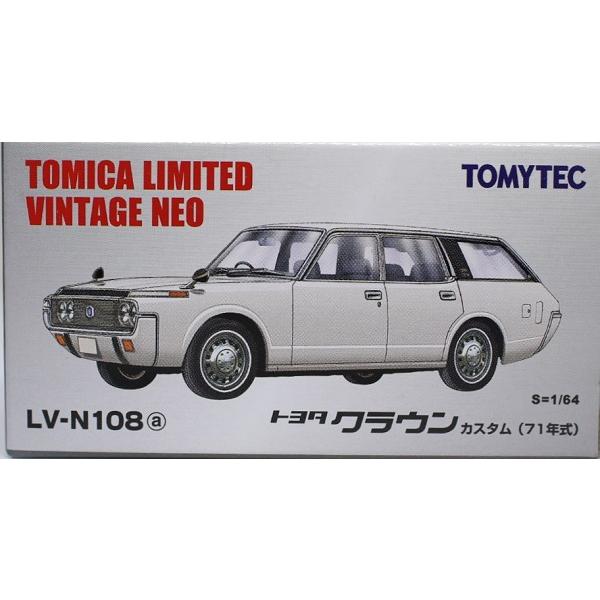 新品】トミカ リミテッドビンテージ LV-N108a クラウンカスタム(白
