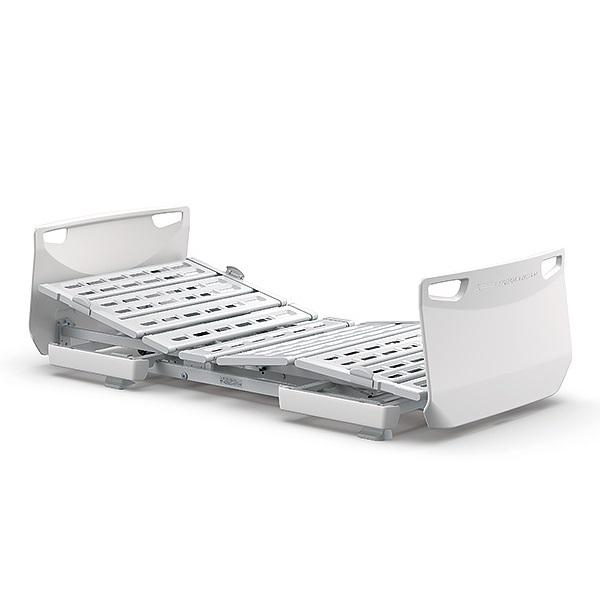 介護ベット 電動ベッド レント 2モーター ミニ 83cm幅 サンドホワイト