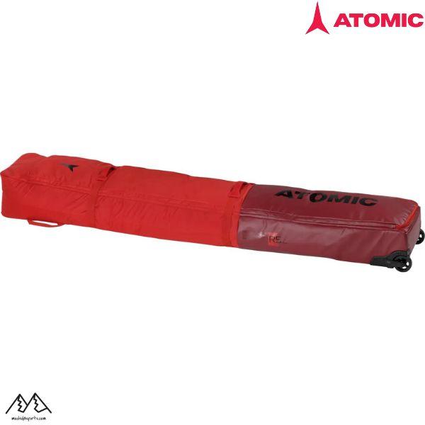 ATOMIC（アトミック） 4台入 スキーケース ホイール付 レッド ATOMIC