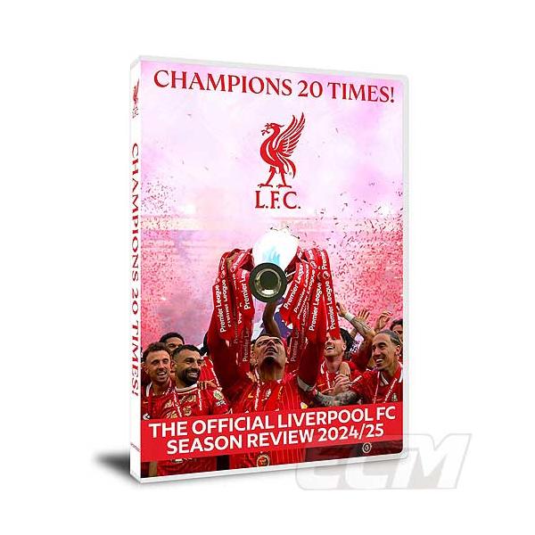 予約PRM01】DVD【国内未発売】リバプールFC 24-25シーズンレビュー