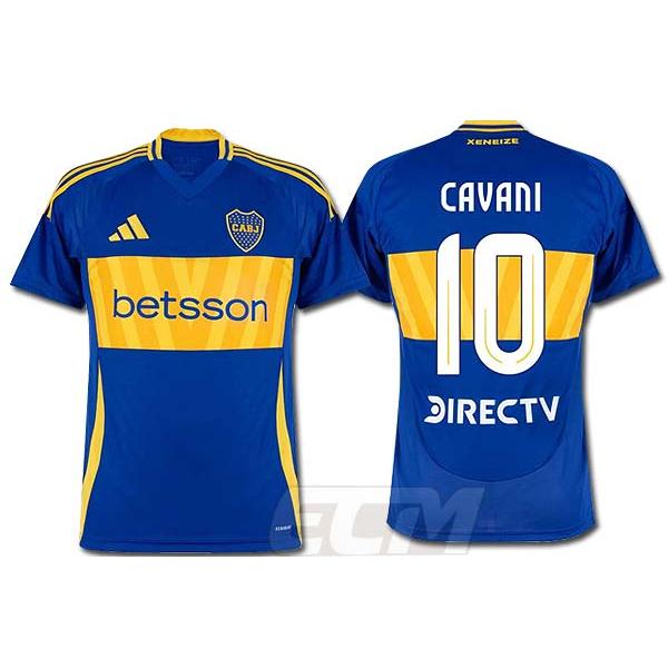 国内未発売】ボカジュニアーズ ホーム 半袖 10番 カバーニ【サッカー