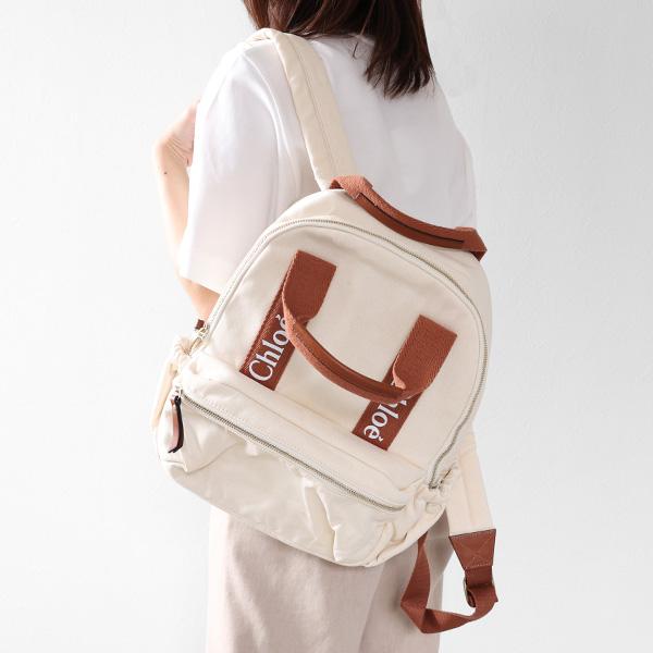 Chloe（クロエ） Logo Backpack マザーズバッグ バックパック リュック