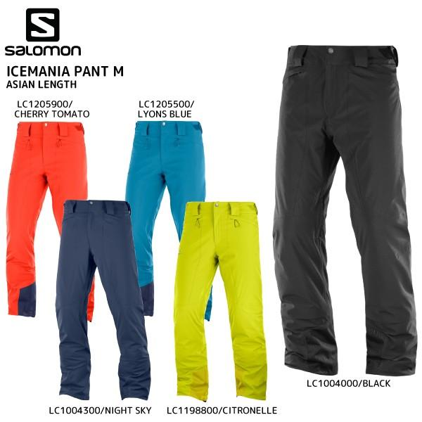 SALOMON（サロモン） 19-20 【スキーパンツ/旧品】 ICEMANIA PANT M