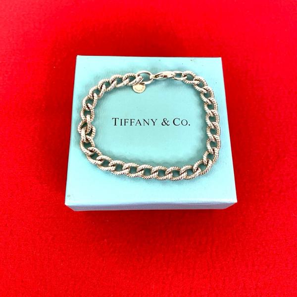 TIFFANY&Co.（ティファニー） 極 美品 希少品 ツイストロープ シルバー