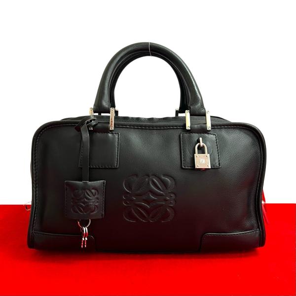 LOEWE（ロエベ） 極 美品 鍵付き アマソナ 28 アナグラム ロゴ 刻印