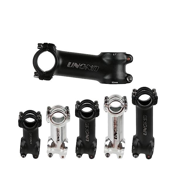 自転車ステム 25.4mm x 28.6mm 7° 17° 35° 60-135mm 磨砂/光沢のある超