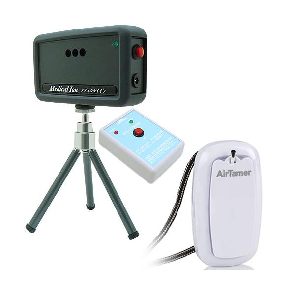 マイナスイオン発生器セットF メディカルイオン ミニ 検知器ありモデル