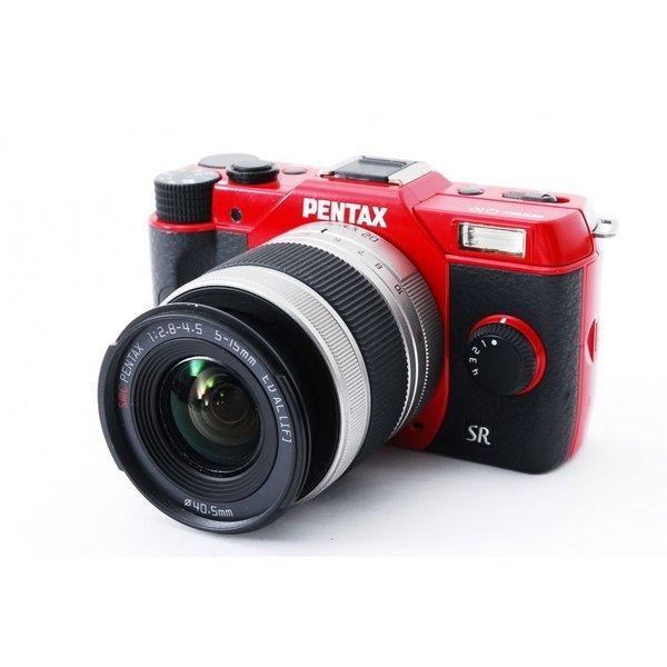 ペンタックス PENTAX Q10 レッド レンズキット 美品 超小型で超