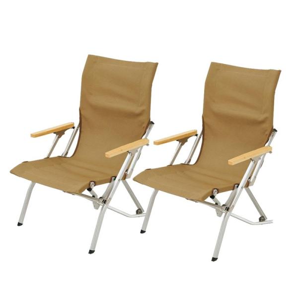 snow peak（スノーピーク） アウトドアチェア ローチェア30×2脚 2点