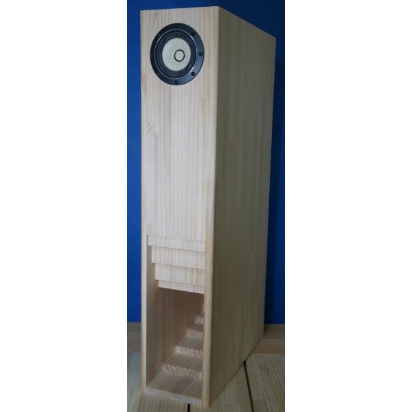 ステレオスピーカー 木製 フォステクス FE108EΣ バックロードホーン TN