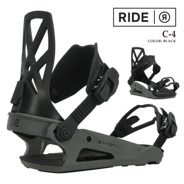 RIDE（ライド） 日本正規品 スノーボード ビンディング RIDE C-4 Black