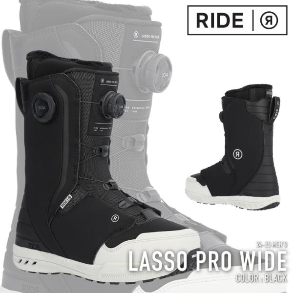 RIDE（ライド） スノーボード ブーツ RIDE LASSO PRO WIDE Black