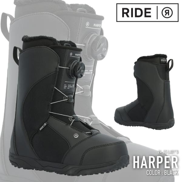 RIDE（ライド） スノーボード ブーツ RIDE HARPER Black ハーパー