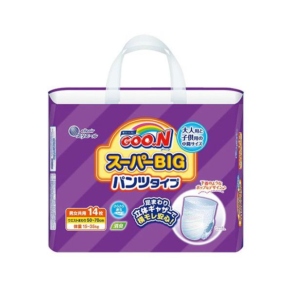 GOO.N グーン(GOO.N) スーパービッグ パンツタイプ ( 14枚入 )/ おむつ