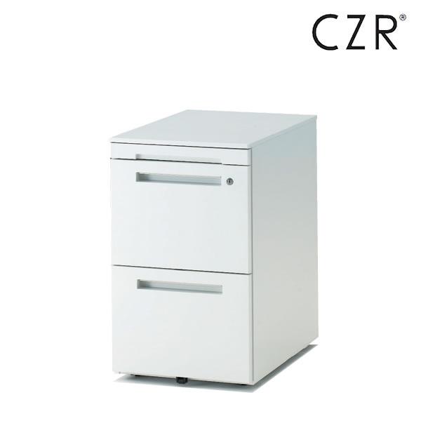 イトーキ（ITOKI） CZRシリーズ ワゴン A4・2段 ペントレイ付 D59.3