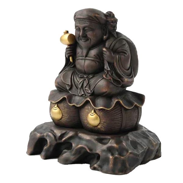 KW-1049 鷲峰山高台寺 圓徳院開眼供養済 三面大黒天 : 三宝堂Yahoo!店