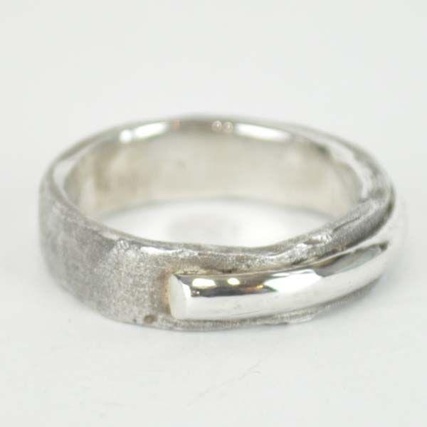 kensscratch】ケンズ スクラッチ シルバー リング/指輪 アクセサリー