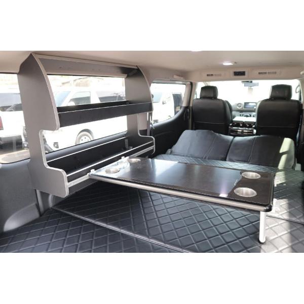 NV350キャラバン Industryラゲッジ収納家具シェルフ+サイドレール