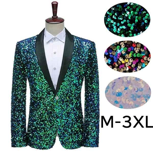 ジャケット（単品） ステージ衣装 メンズ 演出服 スパンコール