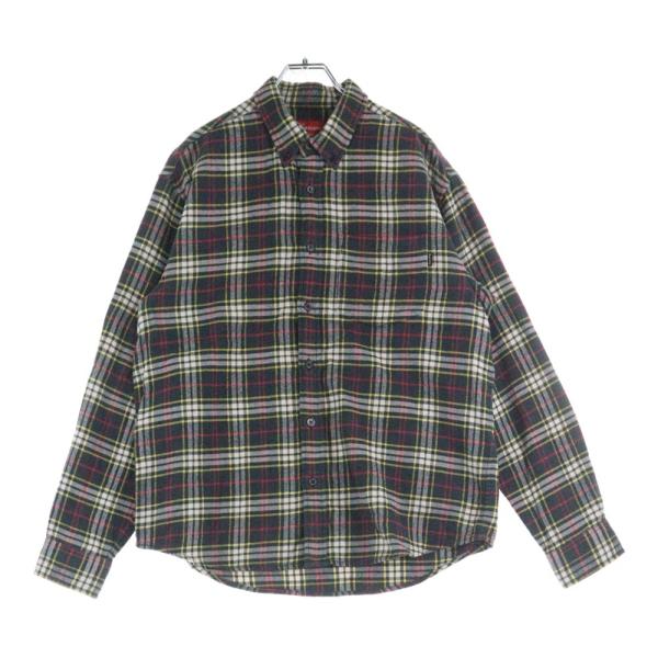 Supreme（シュプリーム） 20AW Tartan Flannel Shirt Black タータン