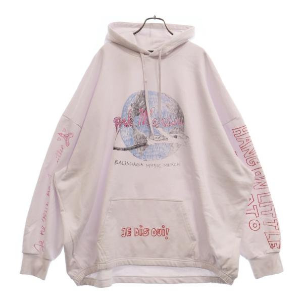 BALENCIAGA（バレンシアガ） 22SS PINK MARTINI OVERSIZED HOODIE