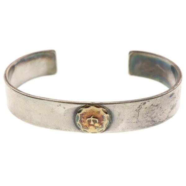 goro's（ゴローズ） 平打ちブレスM バングル シルバー/ゴールド