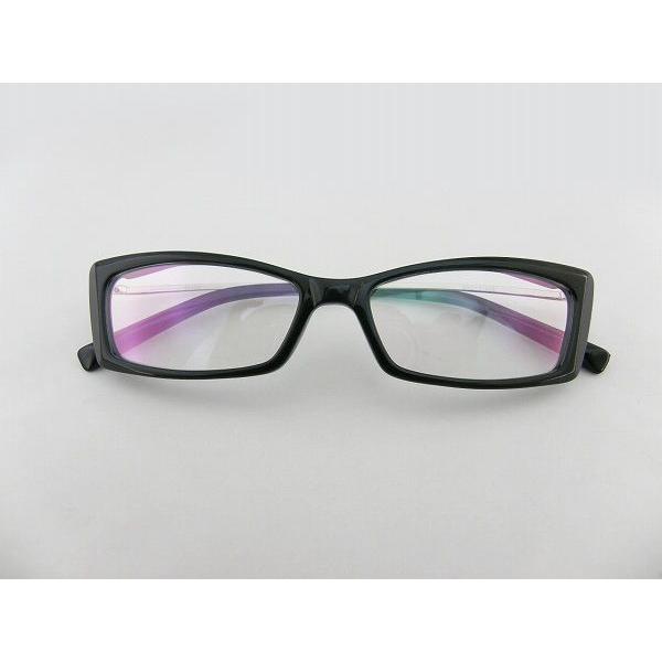 HYDEレンズセット51109-BK度無し メガネ 運転 眩しさ軽減 黒 メタル