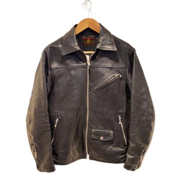 HYSTERIC GLAMOUR◇レザージャケット・ブルゾン/S/レザー/BLK/0243LB01